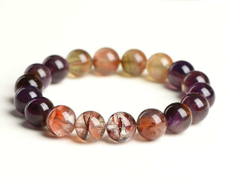 Auralite 23 bracelet promoting spiritual growth, intuition, and mental clarity