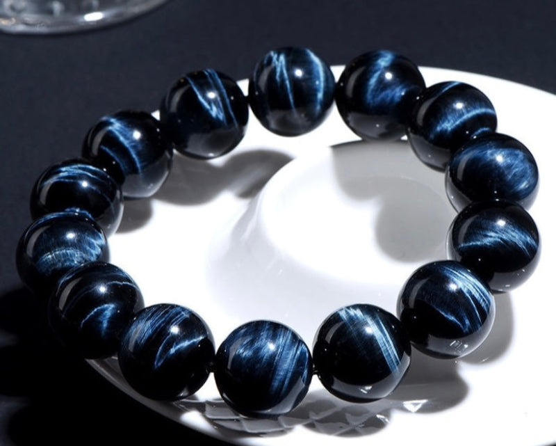 Blue tiger eye crystal bracelet – best crystal for focus, motivation, and protection