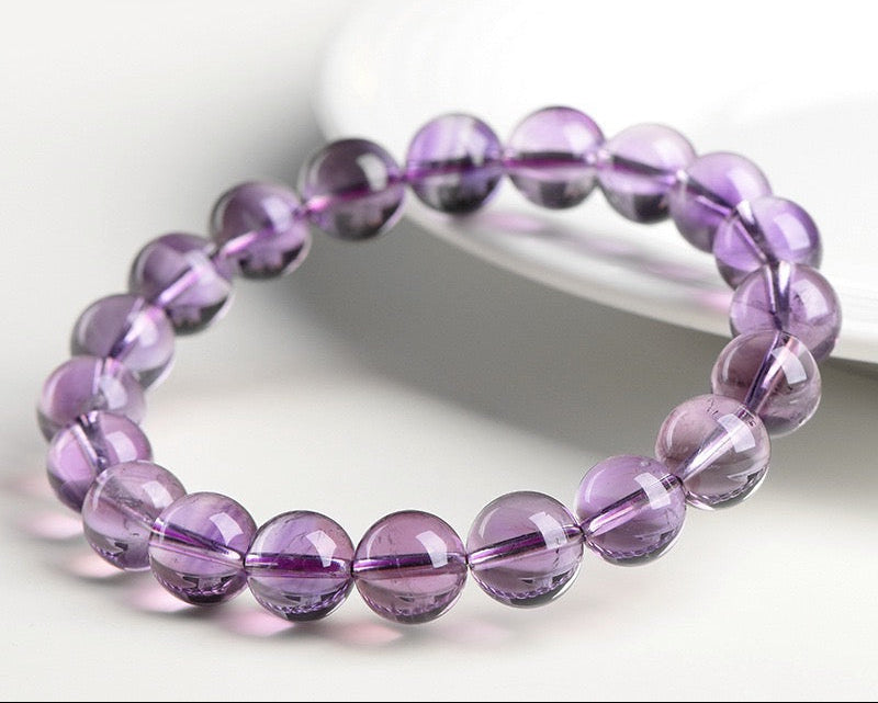 Light Amethyst crystal point – soothing energy stone for anxiety relief and emotional balance