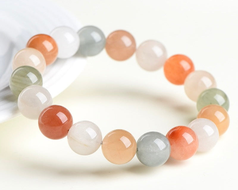 Multi-gemstone crystal bracelet – candy tones for joy, abundance, and protection