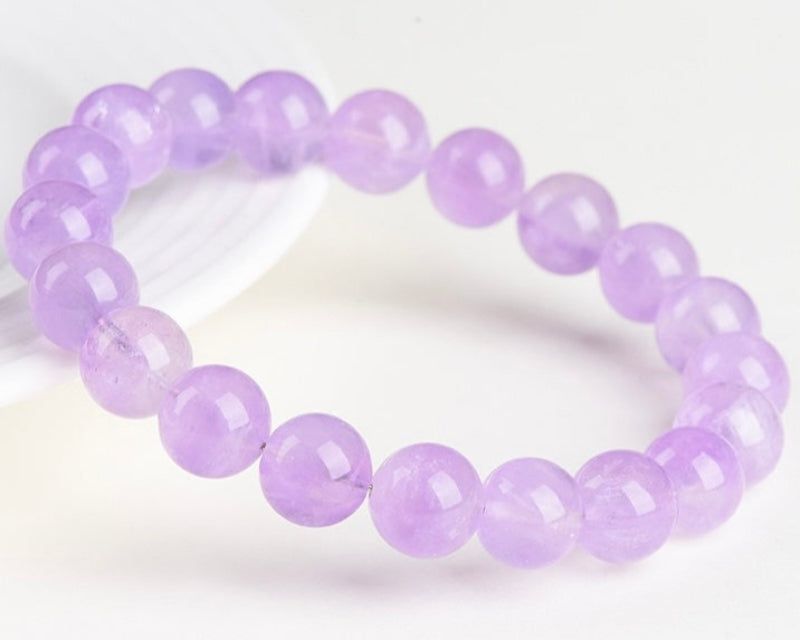 Purple crystal bracelet – lavender amethyst for positivity and inner peace