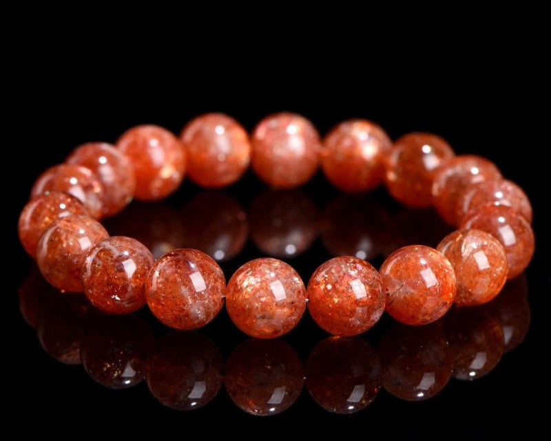Sunstone crystal bracelet for women – unique handmade jewelry for self-love