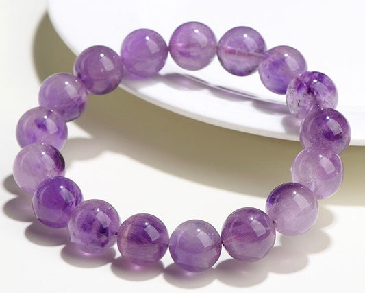 Super Seven crystal bracelet designed for chakra alignment and spiritual energy