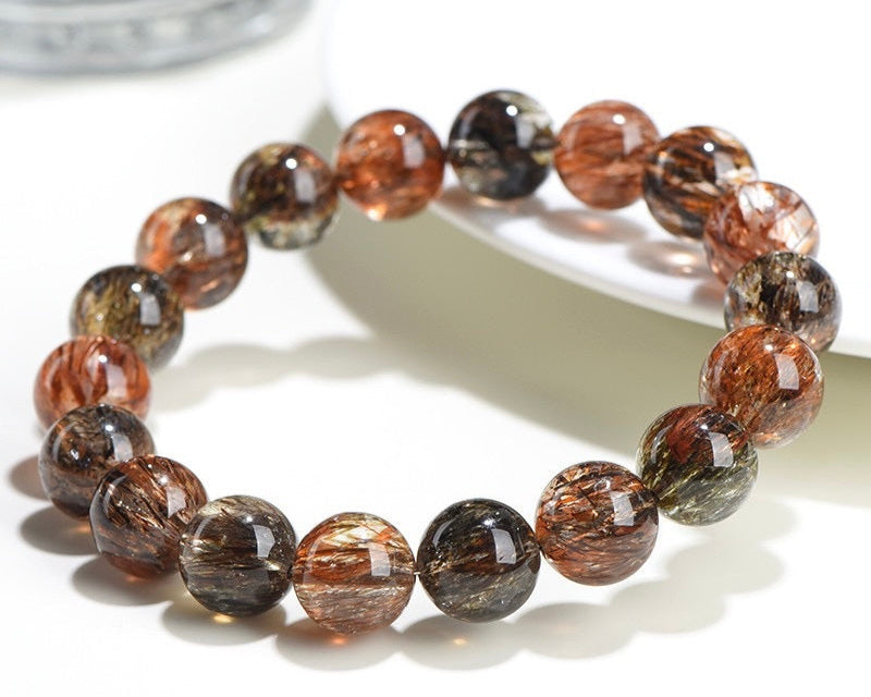 Healing Super Seven crystal bracelet – anxiety relief, clarity, and powerful transformation energy