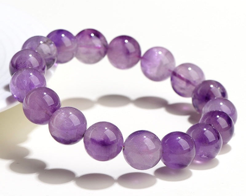 Multi-mineral Super Seven quartz bracelet for protection, energy amplification, and clarity