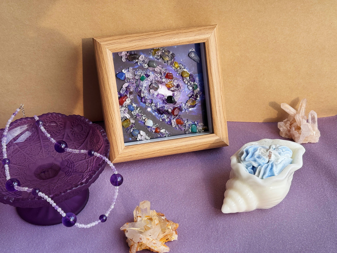 How to Create a Meditation Corner at Home with Crystal Wall Art?