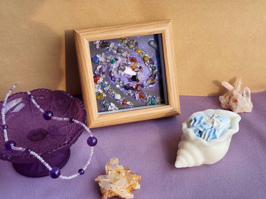 How to Create a Meditation Corner at Home with Crystal Wall Art?