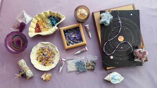 Crystal Art Kits: A Calming Natural Gemstone Craft for Adults