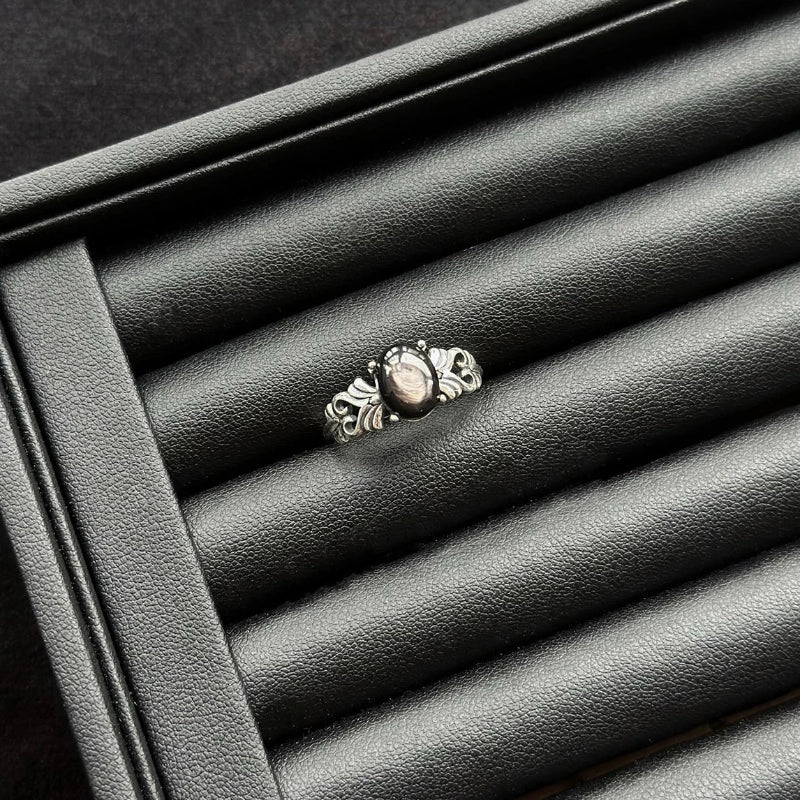 Hypersthene Sterling Silver Ring