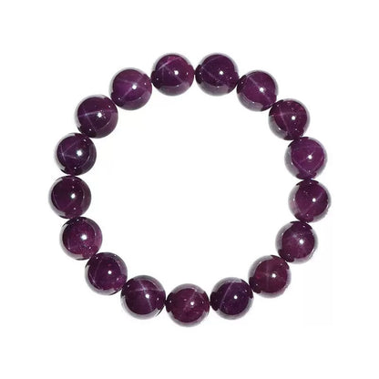 Garnet crystal bracelet for women – healing crystal bracelet with deep red beads for love, passion, and emotional strength