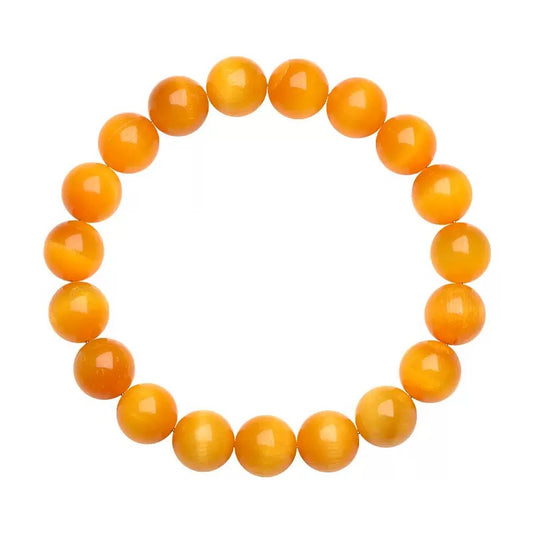 Golden tiger eye bracelet for men – protection and strength with natural healing stones