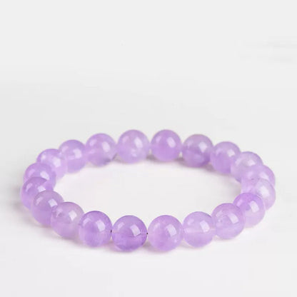 Lavender Amethyst bracelet – calming crystal bracelet for stress relief and emotional healing