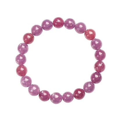 Lepidolite Quartz crystal bracelet – calming stone for anxiety relief, stress management, and emotional healing