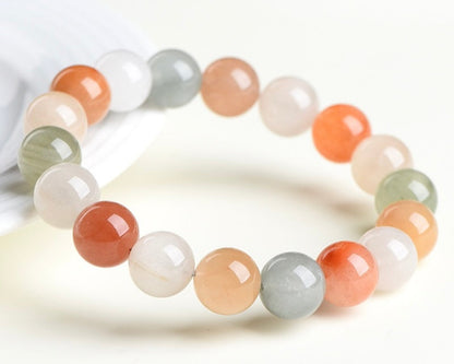 Multi-gemstone crystal bracelet – candy tones for joy, abundance, and protection