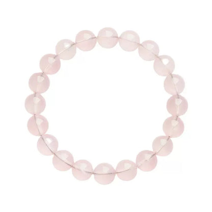 Rose Quartz crystal bracelet – healing stone for love, self-care, and emotional healing
