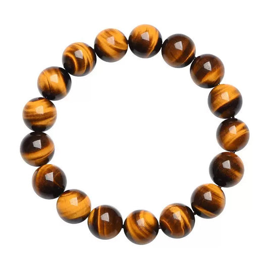 Tiger Eye Bracelet by Aura Verse, a handmade gemstone bracelet for love and healing.
