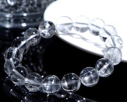White Topaz bracelet promoting focus, clarity, and confidence