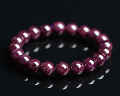 Women's Garnet bracelet – red crystal bracelet for confidence, love, and emotional healing